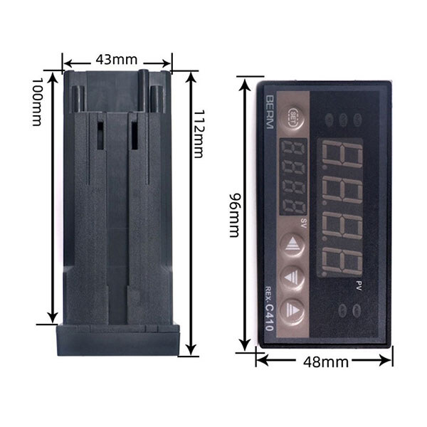 Контролер температури REX-C410FK02 V*AN - № 3 Контролер температури REX-C410FK02 V*AN - № 3