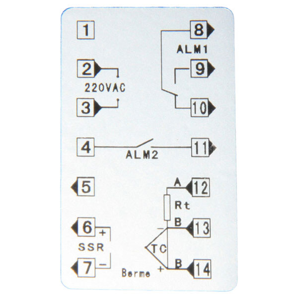 Контролер температури REX-C700FK02 V*AN - № 4 Контролер температури REX-C700FK02 V*AN - № 4