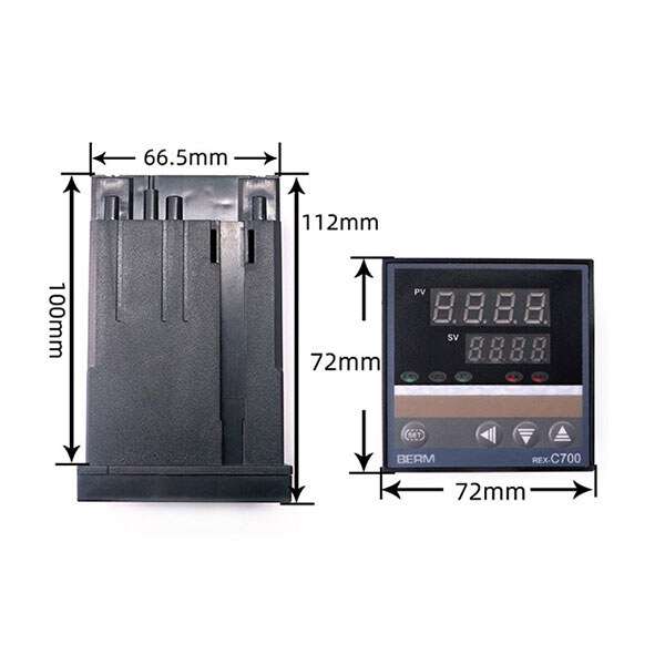 Контролер температури REX-C900FK02 V*AN - № 3 Контролер температури REX-C900FK02 V*AN - № 3