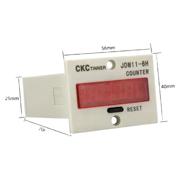 Накопительный счетчик JDM11-6H - № 2 Накопительный счетчик JDM11-6H - № 2