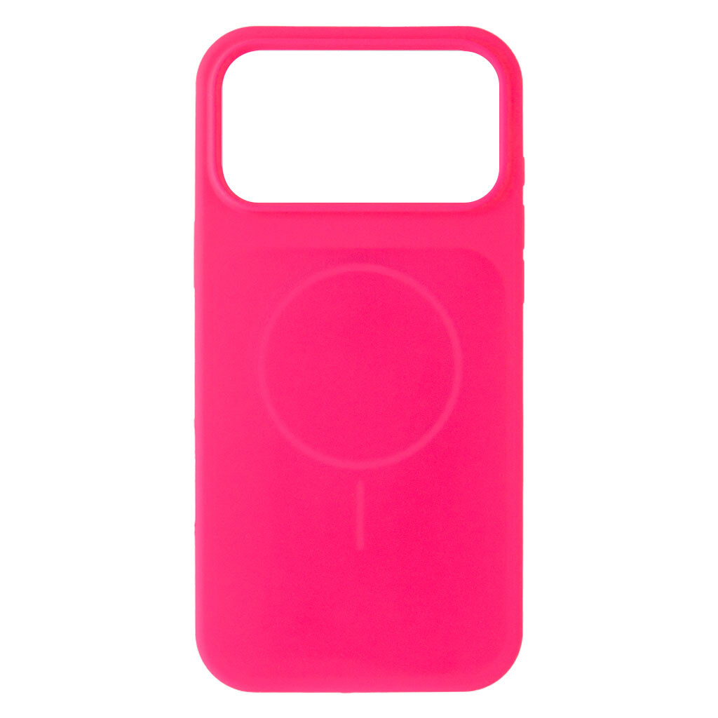 Чохол (накладка) Apple iPhone 17 Pro / iPhone 18 Pro, Air Beats Two Colors, Barbie Pink, MagSafe, Рожевий - № 1 Чохол (накладка) Apple iPhone 17 Pro / iPhone 18 Pro, Air Beats Two Colors, Barbie Pink, MagSafe, Рожевий - № 1