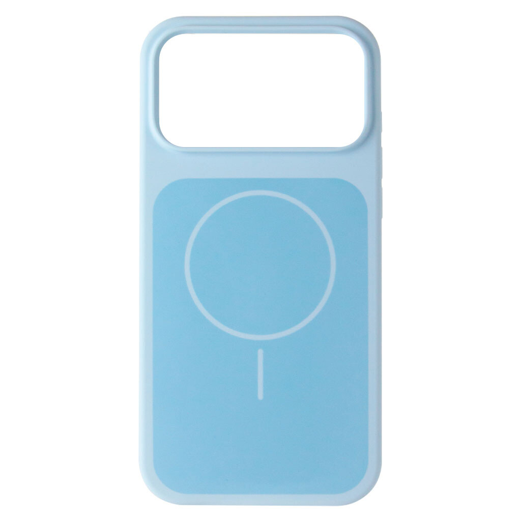 Чехол (накладка) Apple iPhone 17 Pro / iPhone 18 Pro, Air Beats Two Colors, MagSafe, Sky Blue, Голубой - № 1 Чехол (накладка) Apple iPhone 17 Pro / iPhone 18 Pro, Air Beats Two Colors, MagSafe, Sky Blue, Голубой - № 1