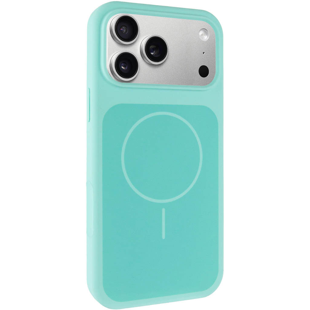 Чехол (накладка) Apple iPhone 17 Pro / iPhone 18 Pro, Air Beats Two Colors, MagSafe, Turquoise, Бирюзовый - № 2 Чехол (накладка) Apple iPhone 17 Pro / iPhone 18 Pro, Air Beats Two Colors, MagSafe, Turquoise, Бирюзовый - № 2