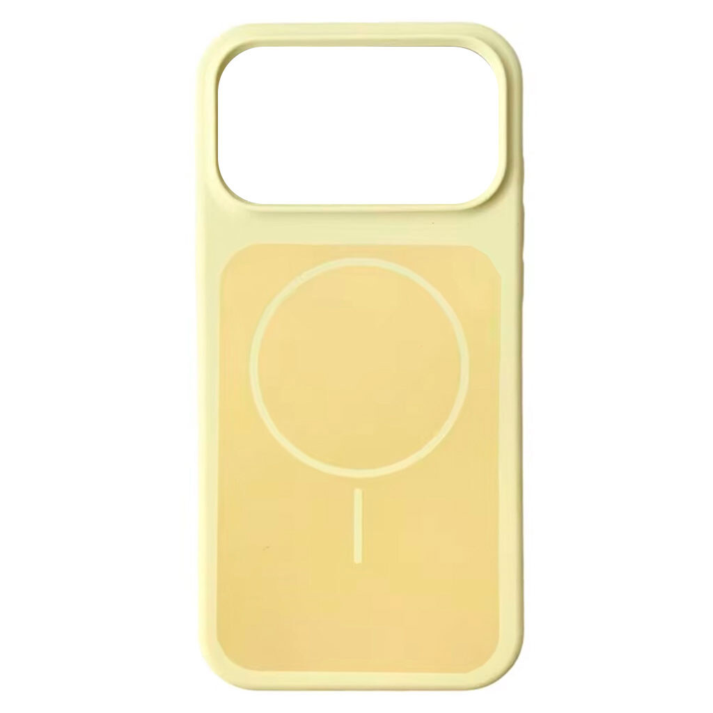 Чохол (накладка) Apple iPhone 17 Pro / iPhone 18 Pro, Air Beats Two Colors, MagSafe, Жовтий - № 1 Чохол (накладка) Apple iPhone 17 Pro / iPhone 18 Pro, Air Beats Two Colors, MagSafe, Жовтий - № 1
