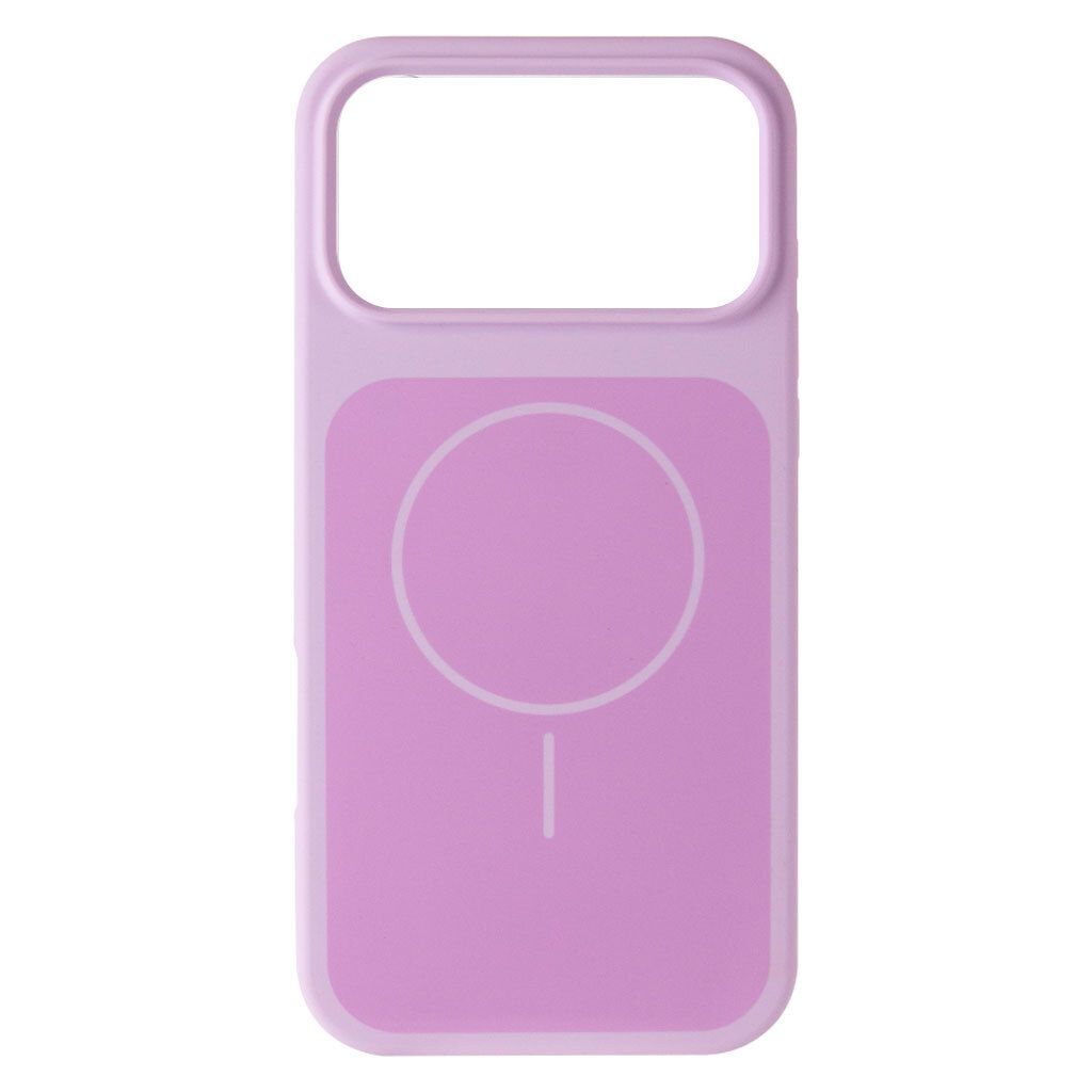 Чехол (накладка) Apple iPhone 17 Pro Max / iPhone 18 Pro Max, Air Beats Two Colors, MagSafe, Лиловый - № 1 Чехол (накладка) Apple iPhone 17 Pro Max / iPhone 18 Pro Max, Air Beats Two Colors, MagSafe, Лиловый - № 1
