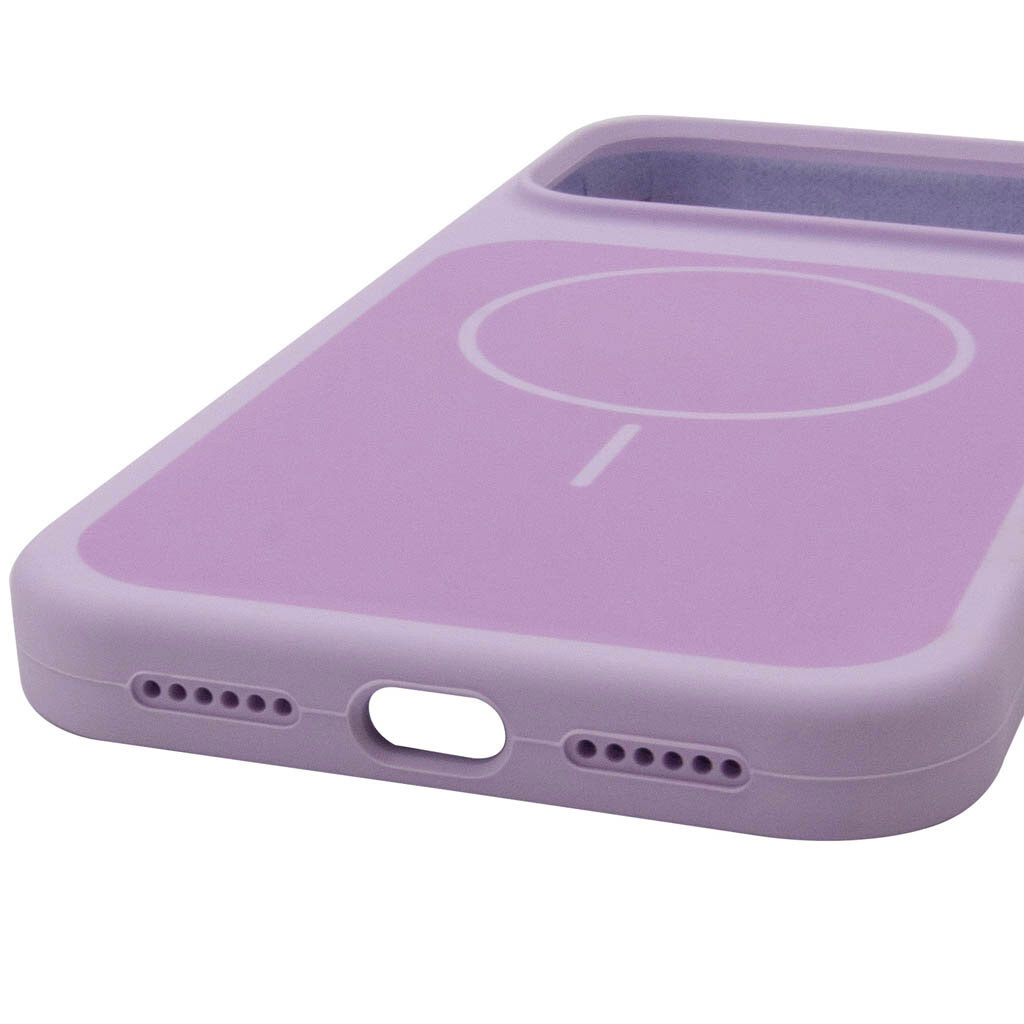 Чехол (накладка) Apple iPhone 17 Pro Max / iPhone 18 Pro Max, Air Beats Two Colors, MagSafe, Лиловый - № 5 Чехол (накладка) Apple iPhone 17 Pro Max / iPhone 18 Pro Max, Air Beats Two Colors, MagSafe, Лиловый - № 5