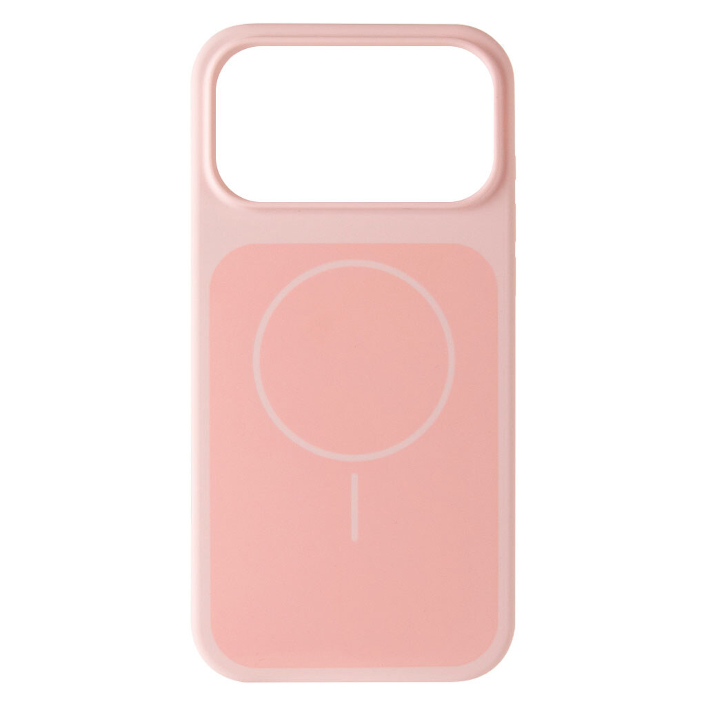 Чехол (накладка) Apple iPhone 17 Pro Max / iPhone 18 Pro Max, Air Beats Two Colors, MagSafe, Розовый - № 1 Чехол (накладка) Apple iPhone 17 Pro Max / iPhone 18 Pro Max, Air Beats Two Colors, MagSafe, Розовый - № 1
