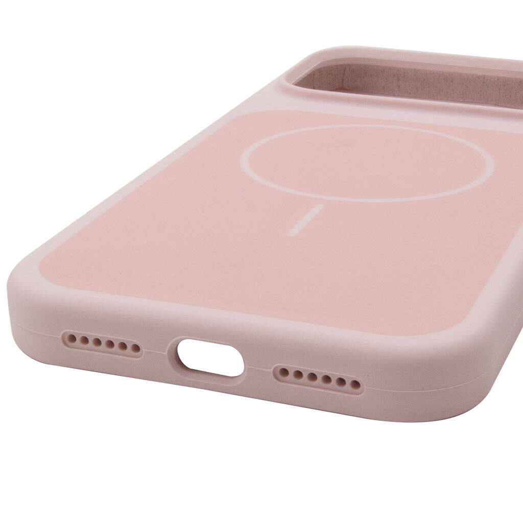 Чехол (накладка) Apple iPhone 17 Pro Max / iPhone 18 Pro Max, Air Beats Two Colors, MagSafe, Розовый - № 5 Чехол (накладка) Apple iPhone 17 Pro Max / iPhone 18 Pro Max, Air Beats Two Colors, MagSafe, Розовый - № 5