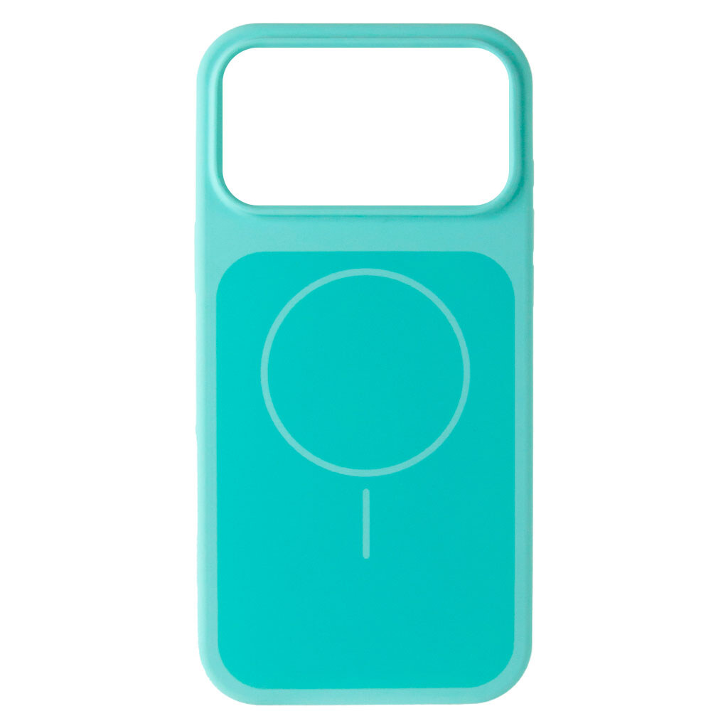 Чехол (накладка) Apple iPhone 17 Pro Max / iPhone 18 Pro Max, Air Beats Two Colors, MagSafe, Turquoise, Бирюзовый - № 1 Чехол (накладка) Apple iPhone 17 Pro Max / iPhone 18 Pro Max, Air Beats Two Colors, MagSafe, Turquoise, Бирюзовый - № 1