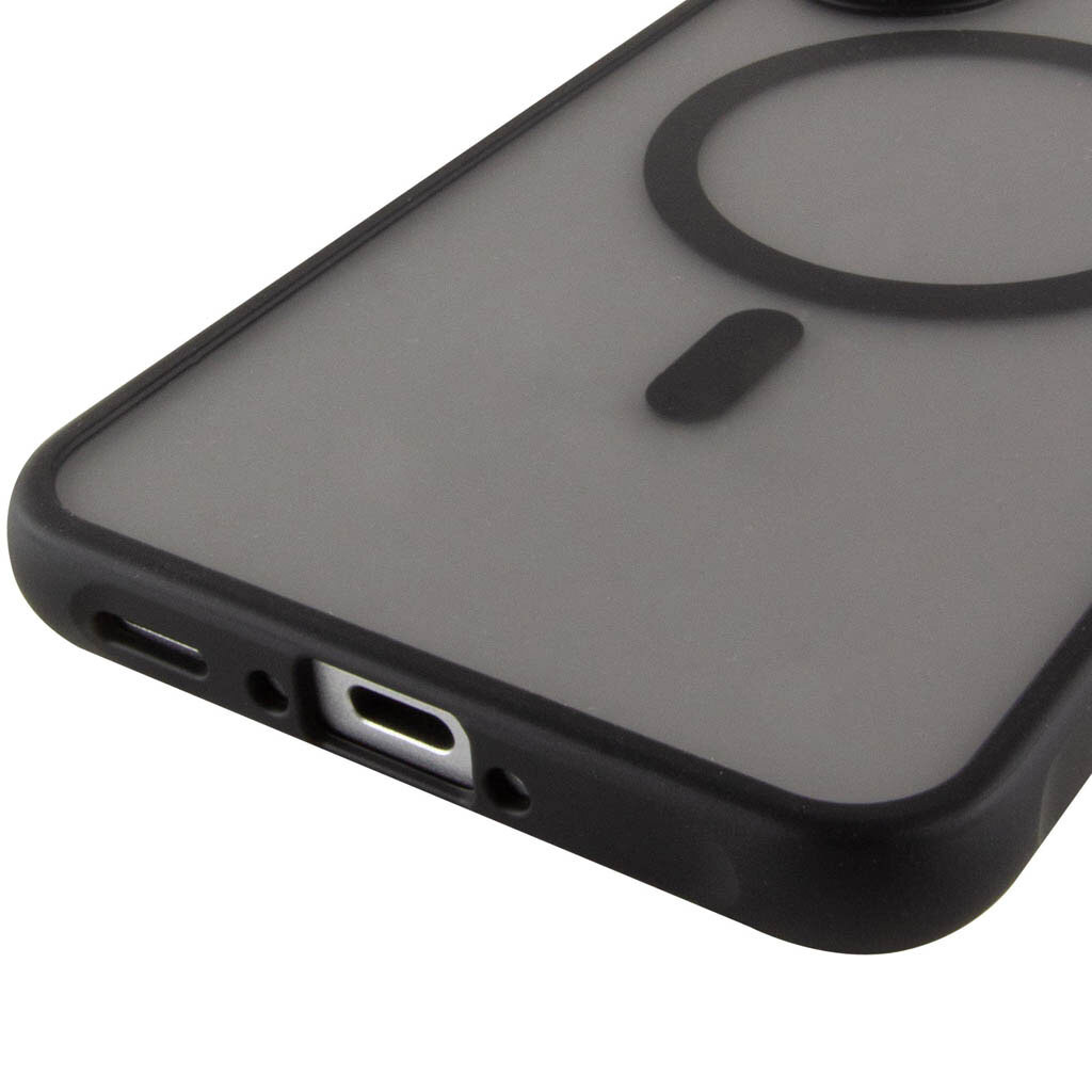 Чехол (накладка) Samsung Galaxy S26, Epik Bloom, MagSafe, Черный - № 5 Чехол (накладка) Samsung Galaxy S26, Epik Bloom, MagSafe, Черный - № 5