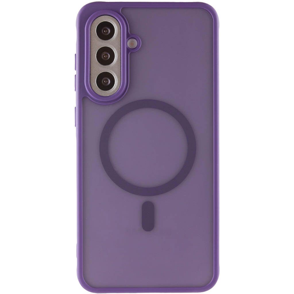 Чехол (накладка) Samsung Galaxy S26 FE, Epik Bloom, MagSafe, Фиолетовый - № 2 Чехол (накладка) Samsung Galaxy S26 FE, Epik Bloom, MagSafe, Фиолетовый - № 2