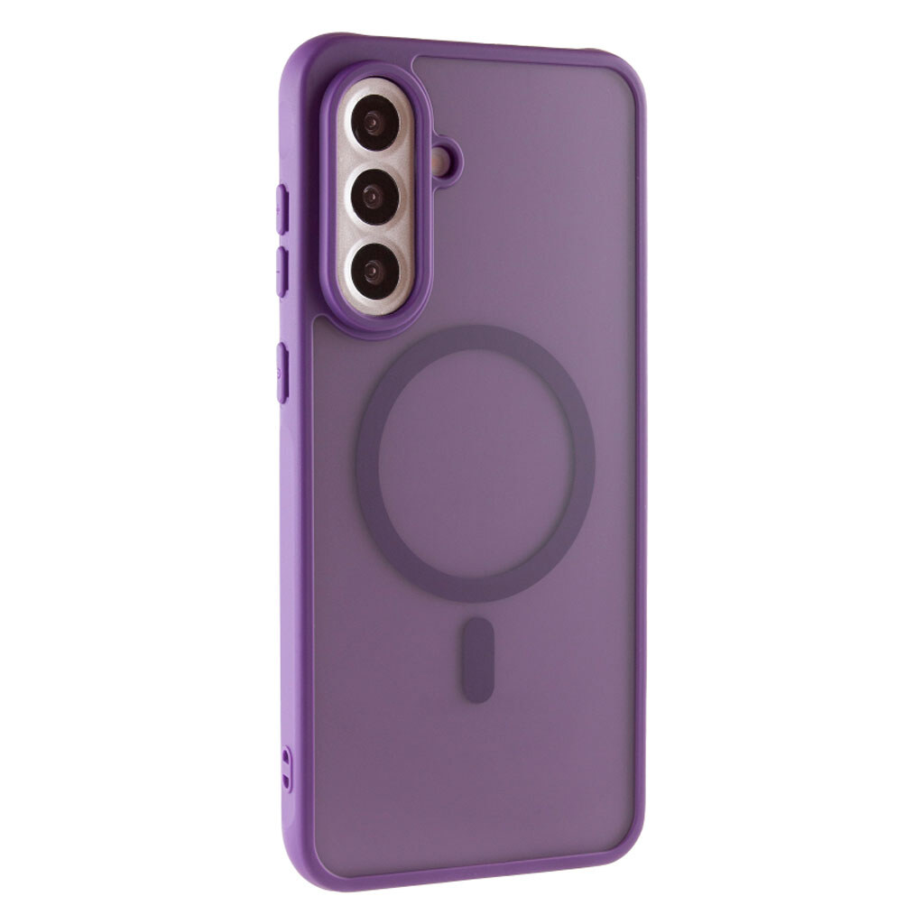 Чехол (накладка) Xiaomi Poco C81 / Redmi A7 Pro, Epik Bloom, MagSafe, Фиолетовый - № 1 Чехол (накладка) Xiaomi Poco C81 / Redmi A7 Pro, Epik Bloom, MagSafe, Фиолетовый - № 1