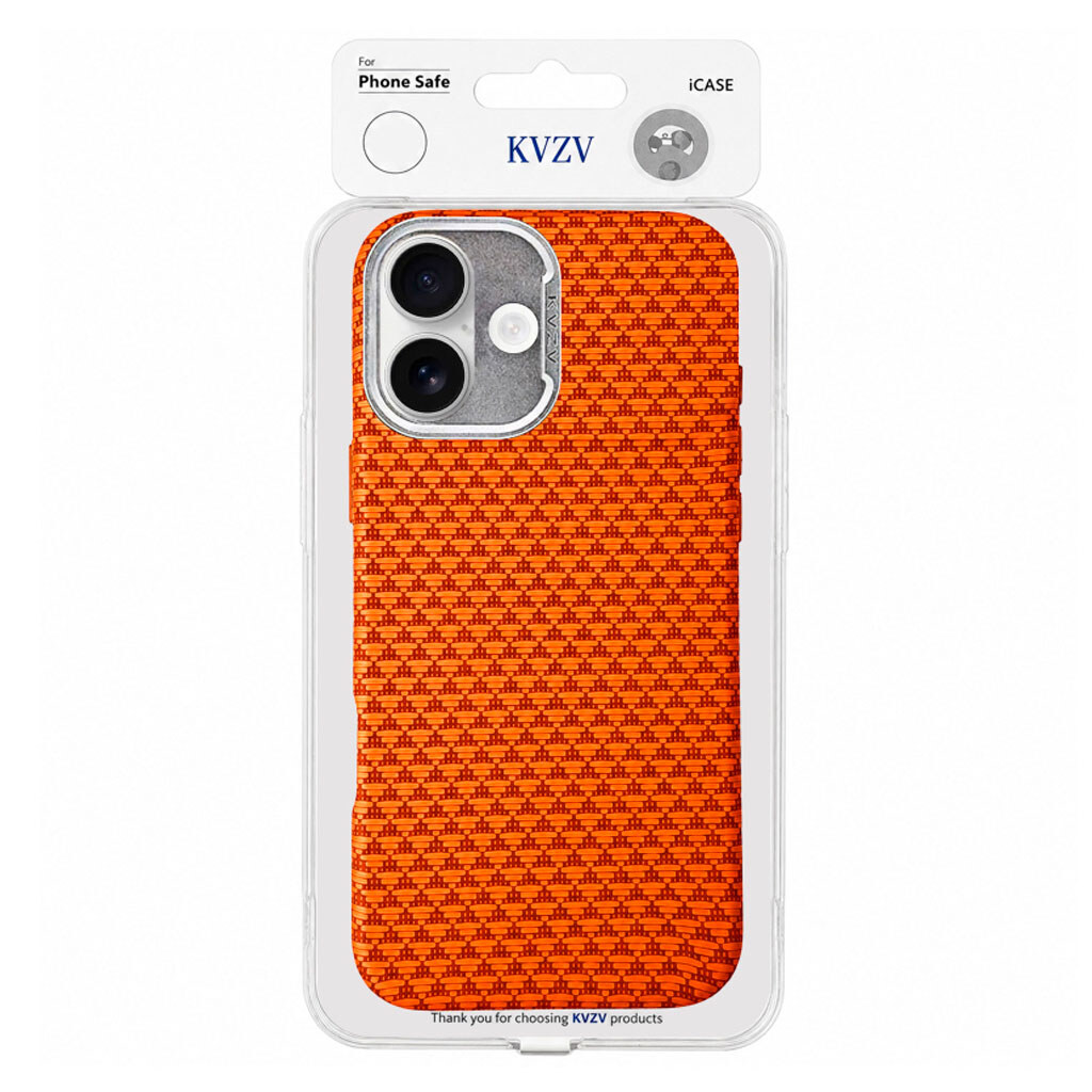 Чехол (накладка) Apple iPhone 17, KVZV Triangular Pattern, MagSafe, Синий - № 2 Чехол (накладка) Apple iPhone 17, KVZV Triangular Pattern, MagSafe, Синий - № 2