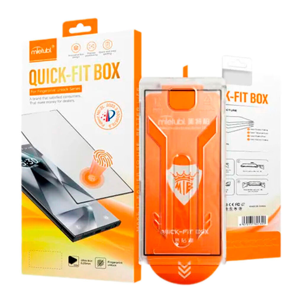 Захисне скло Apple iPhone 17 Pro, Mietubl Quick Fit, Чорний - № 1 Захисне скло Apple iPhone 17 Pro, Mietubl Quick Fit, Чорний - № 1