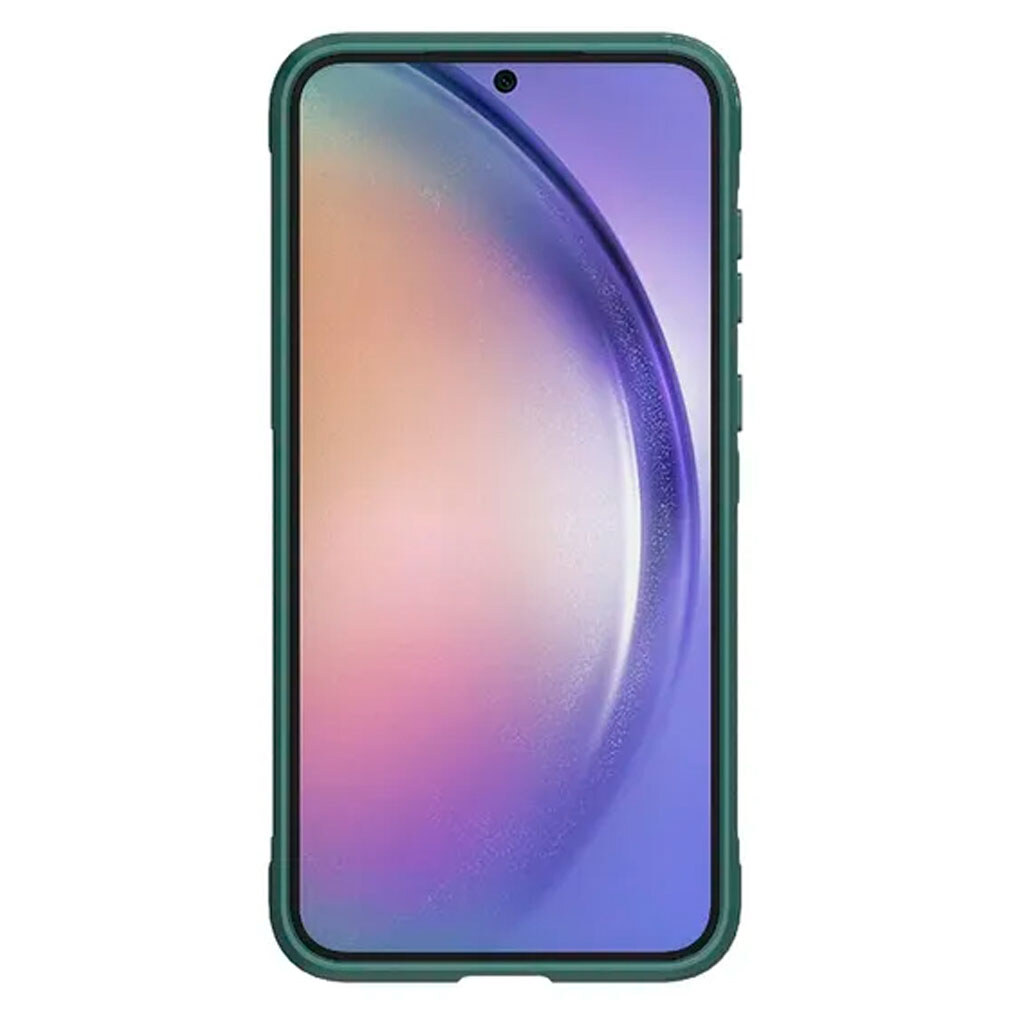 Чехол (накладка) Samsung A356 Galaxy A35 5G, Shockproof Protective, Dark Green, Зеленый - № 2 Чехол (накладка) Samsung A356 Galaxy A35 5G, Shockproof Protective, Dark Green, Зеленый - № 2