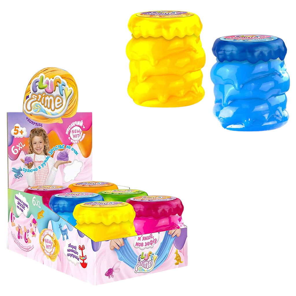 Флаффи слайм, микс, Dankotoys - № 2 Флаффи слайм, микс, Dankotoys - № 2