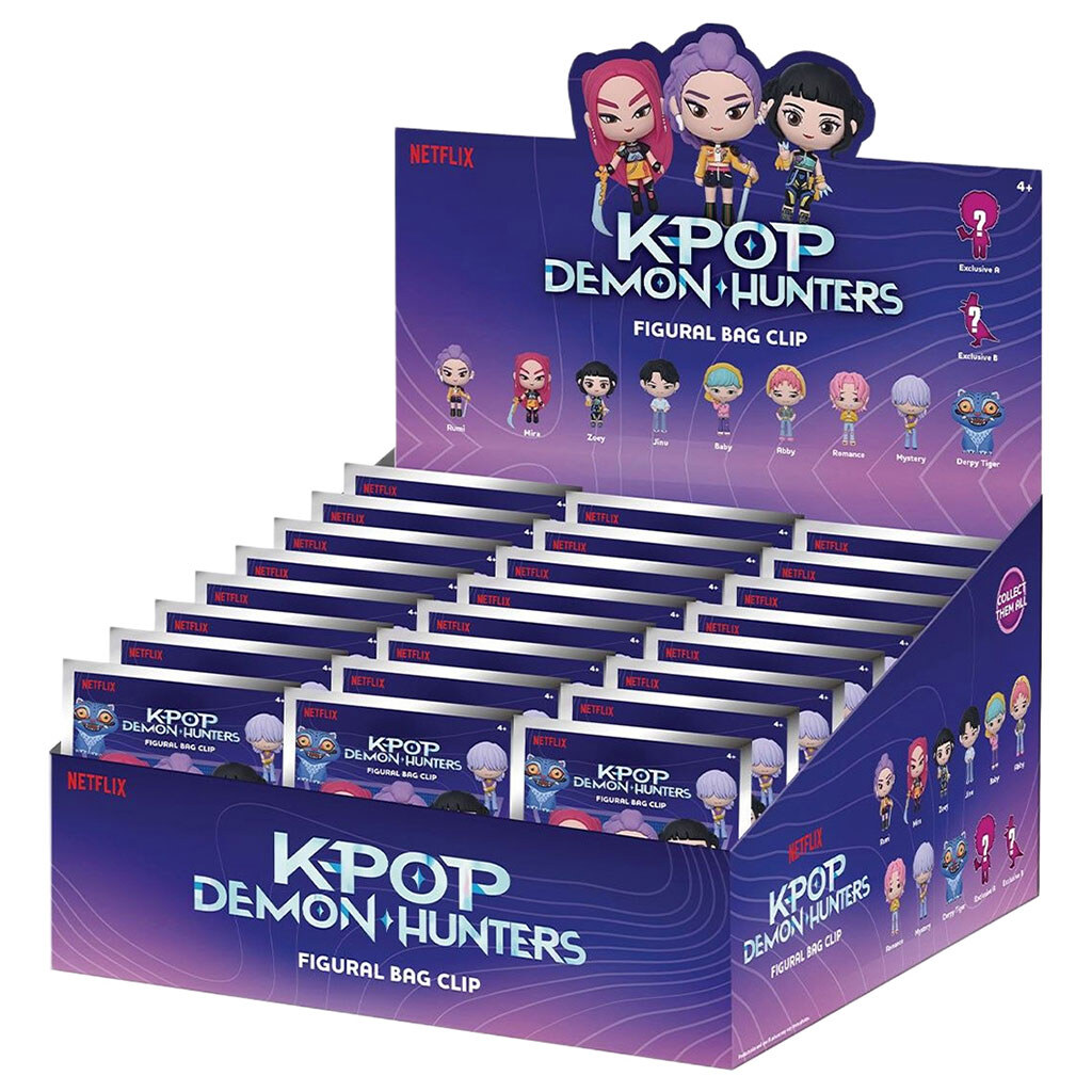 Игровая фигурка на клипсе серии "Кейпоп-охотницы на демонов S1", в ассортименте, MONOGRAM - № 3 Игровая фигурка на клипсе серии "Кейпоп-охотницы на демонов S1", в ассортименте, MONOGRAM - № 3