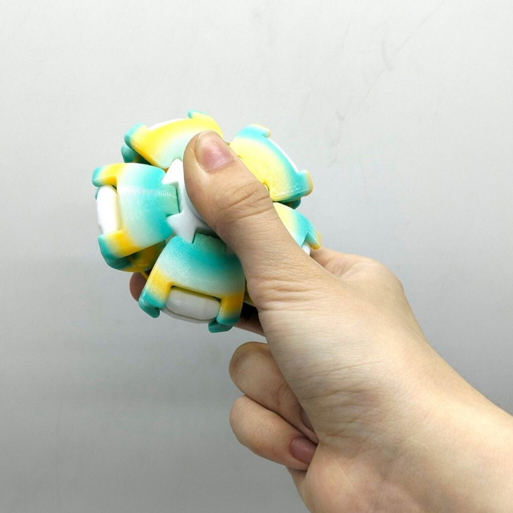 Спінер-куля, 3D, 6см, кольоровий, Mic - № 5 Спінер-куля, 3D, 6см, кольоровий, Mic - № 5