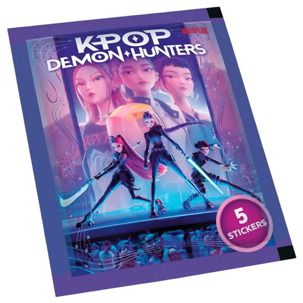Набір наліпок дитячих серія "Demon Hunters", 5 шт/уп, K-POP - № 2 Набір наліпок дитячих серія "Demon Hunters", 5 шт/уп, K-POP - № 2
