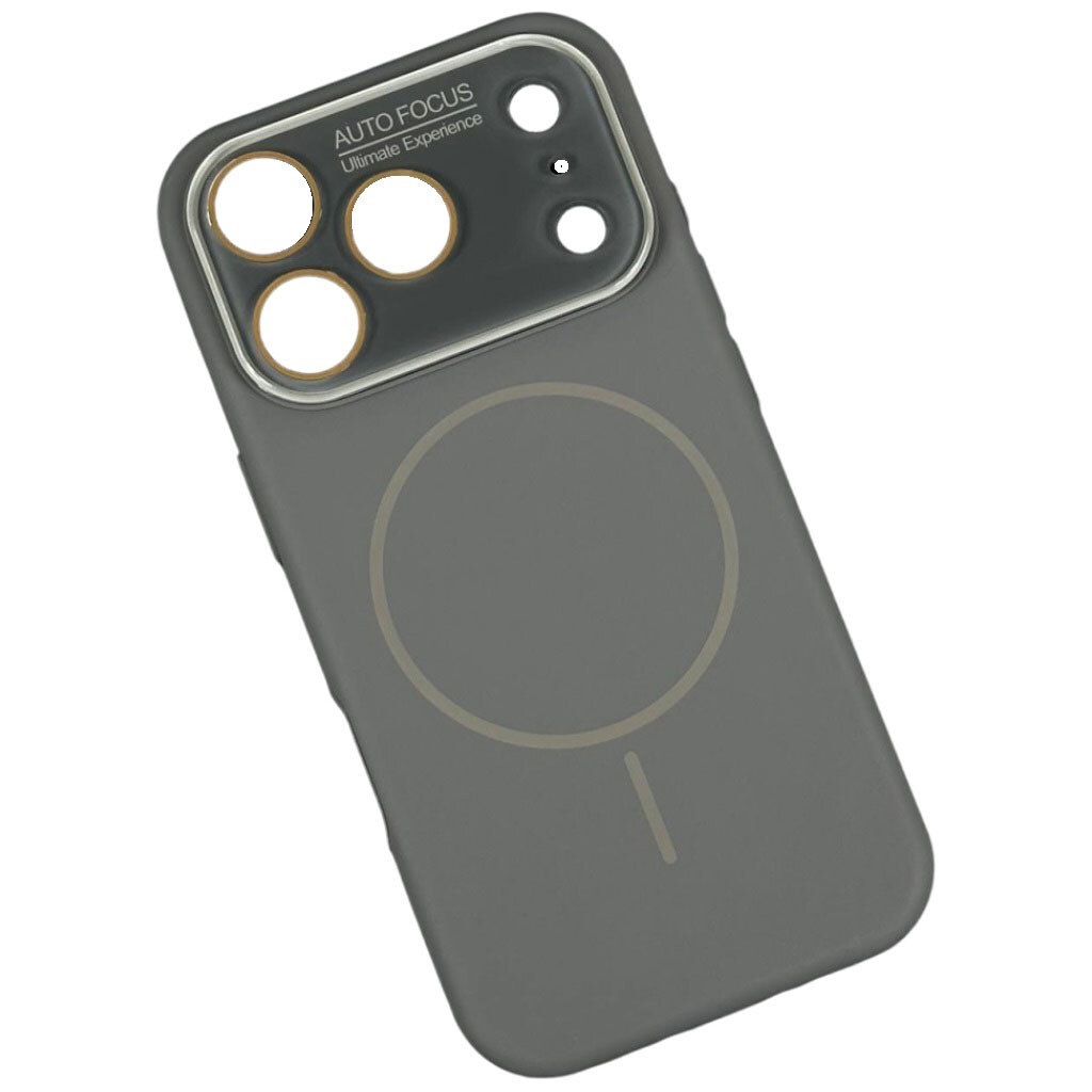 Чохол (накладка) Apple iPhone 11, Auto Focus Ultimate Experience, Dark Gray, MagSafe, Сірий - № 1 Чохол (накладка) Apple iPhone 11, Auto Focus Ultimate Experience, Dark Gray, MagSafe, Сірий - № 1
