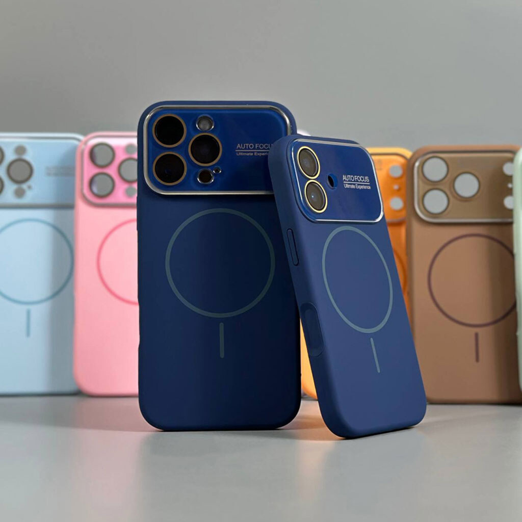 Чохол (накладка) Apple iPhone 15 Pro Max, Auto Focus Ultimate Experience, MagSafe, Білий - № 14 Чохол (накладка) Apple iPhone 15 Pro Max, Auto Focus Ultimate Experience, MagSafe, Білий - № 14