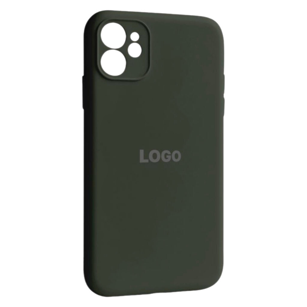 Чехол (накладка) Apple iPhone 11, Original Soft Case, Dark Olive, Оливковый - № 1 Чехол (накладка) Apple iPhone 11, Original Soft Case, Dark Olive, Оливковый - № 1