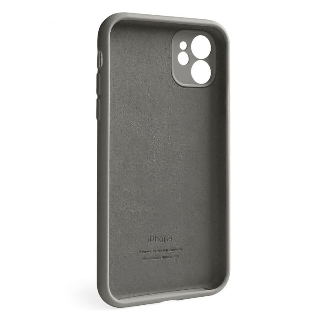 Чехол (накладка) Apple iPhone 11, Original Soft Case, Dark Brown, Коричневый - № 2 Чехол (накладка) Apple iPhone 11, Original Soft Case, Dark Brown, Коричневый - № 2