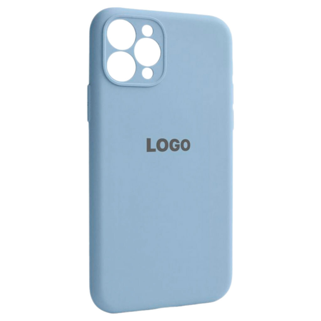 Чехол (накладка) Apple iPhone 11 Pro, Original Soft Case, Light Blue, Голубой - № 1 Чехол (накладка) Apple iPhone 11 Pro, Original Soft Case, Light Blue, Голубой - № 1