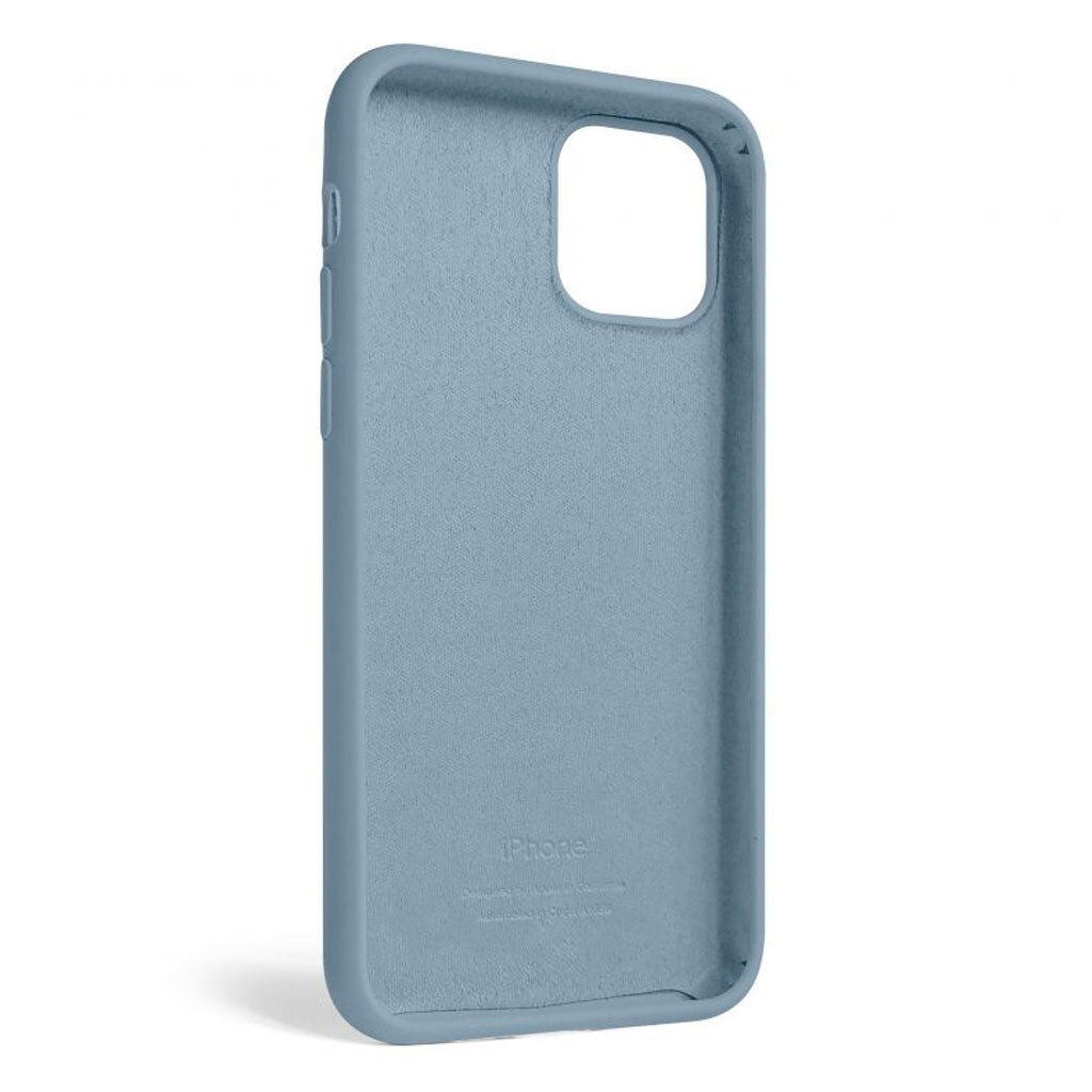 Чехол (накладка) Apple iPhone 11 Pro, Original Soft Case, Sierra Blue, Синий - № 2 Чехол (накладка) Apple iPhone 11 Pro, Original Soft Case, Sierra Blue, Синий - № 2