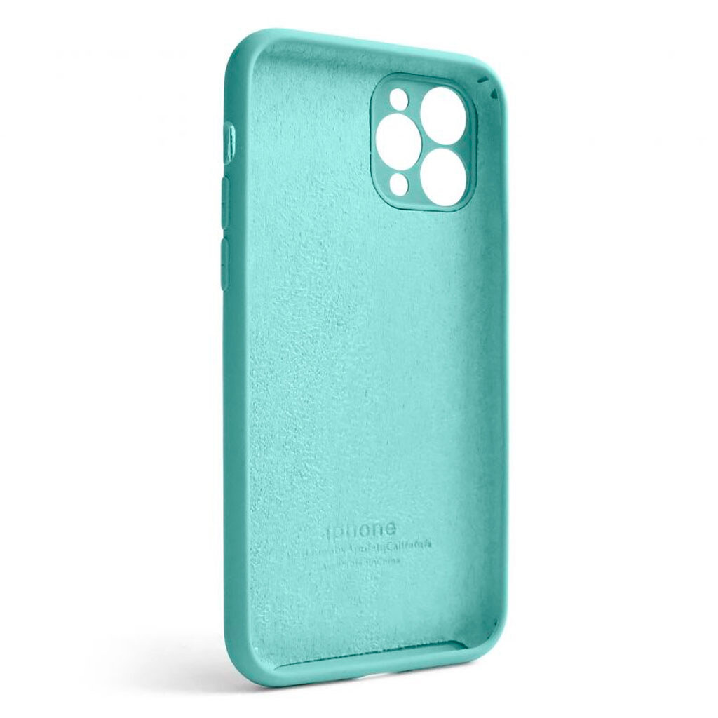 Чехол (накладка) Apple iPhone 11 Pro, Original Soft Case, Голубой - № 2 Чехол (накладка) Apple iPhone 11 Pro, Original Soft Case, Голубой - № 2
