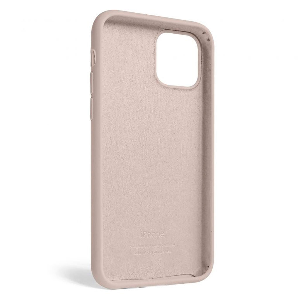 Чохол (накладка) Apple iPhone 11 Pro, Original Soft Case, Grey-Pink, Сірий - № 2 Чохол (накладка) Apple iPhone 11 Pro, Original Soft Case, Grey-Pink, Сірий - № 2