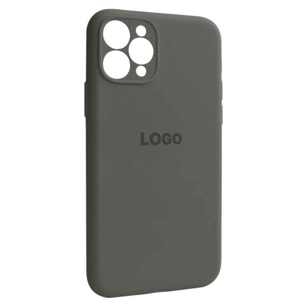 Чехол (накладка) Apple iPhone 11 Pro, Original Soft Case, Titanium Grey, Серый - № 1 Чехол (накладка) Apple iPhone 11 Pro, Original Soft Case, Titanium Grey, Серый - № 1