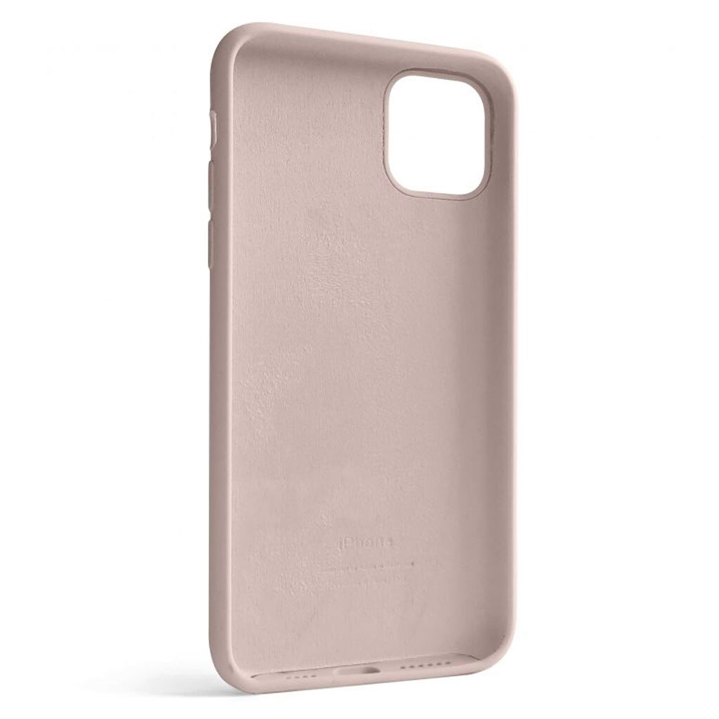Чохол (накладка) Apple iPhone 11 Pro Max, Original Soft Case, Grey-Pink, Сірий - № 2 Чохол (накладка) Apple iPhone 11 Pro Max, Original Soft Case, Grey-Pink, Сірий - № 2