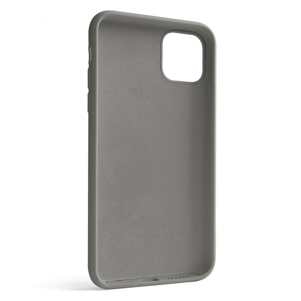 Чохол (накладка) Apple iPhone 11 Pro Max, Original Soft Case, Titanium Grey, Сірий - № 2 Чохол (накладка) Apple iPhone 11 Pro Max, Original Soft Case, Titanium Grey, Сірий - № 2