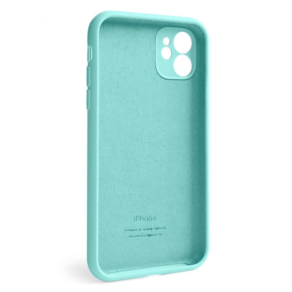 Чехол (накладка) Apple iPhone 12, Original Soft Case, Голубой - № 2 Чехол (накладка) Apple iPhone 12, Original Soft Case, Голубой - № 2