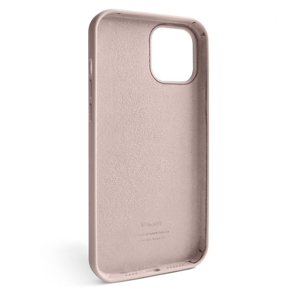 Чехол (накладка) Apple iPhone 12 Pro Max, Original Soft Case, Grey-Pink, Серый - № 2 Чехол (накладка) Apple iPhone 12 Pro Max, Original Soft Case, Grey-Pink, Серый - № 2