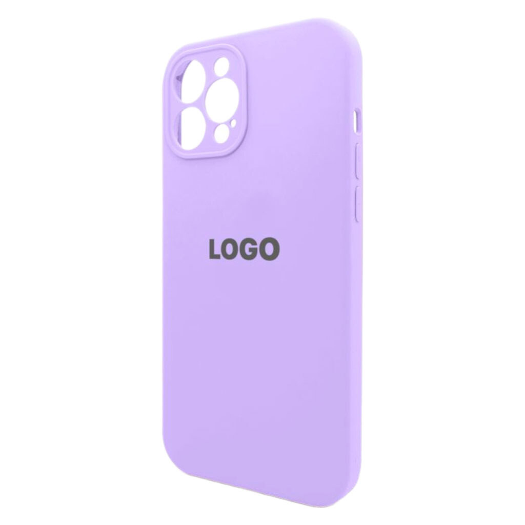 Чохол (накладка) Apple iPhone 12 Pro Max, Original Soft Case, Ліловий - № 1 Чохол (накладка) Apple iPhone 12 Pro Max, Original Soft Case, Ліловий - № 1