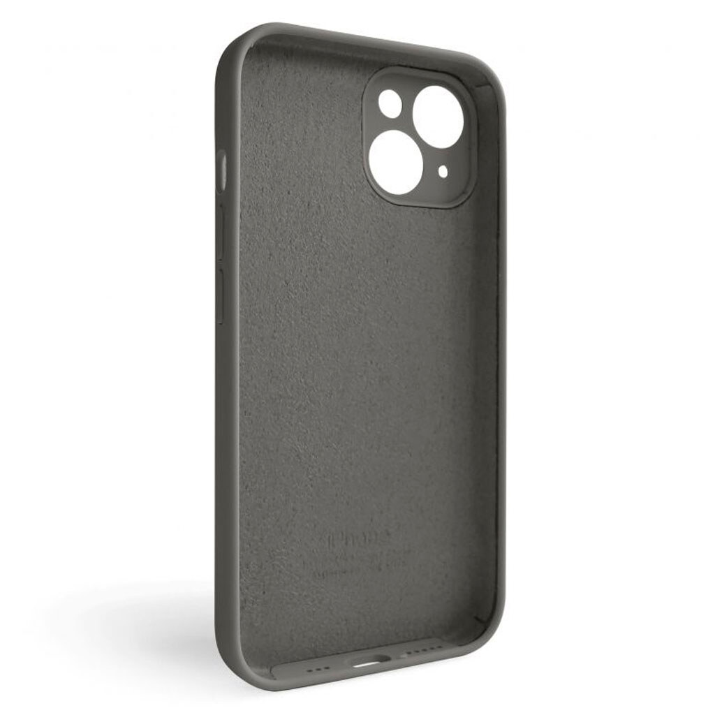 Чохол (накладка) Apple iPhone 14, Original Soft Case, Titanium Grey, Сірий - № 2 Чохол (накладка) Apple iPhone 14, Original Soft Case, Titanium Grey, Сірий - № 2