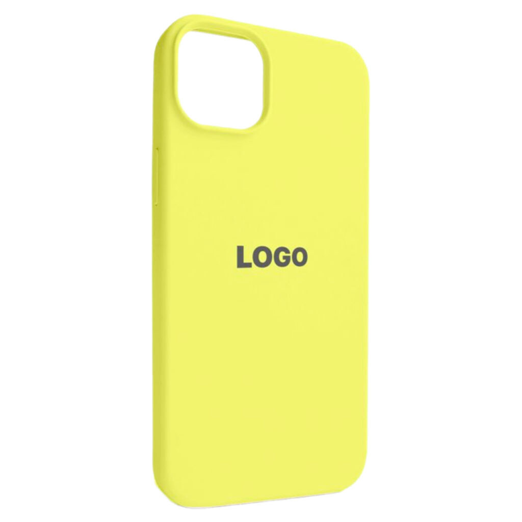 Чохол (накладка) Apple iPhone 14 Plus, Original Soft Case, Flash Lime, Жовтий - № 1 Чохол (накладка) Apple iPhone 14 Plus, Original Soft Case, Flash Lime, Жовтий - № 1