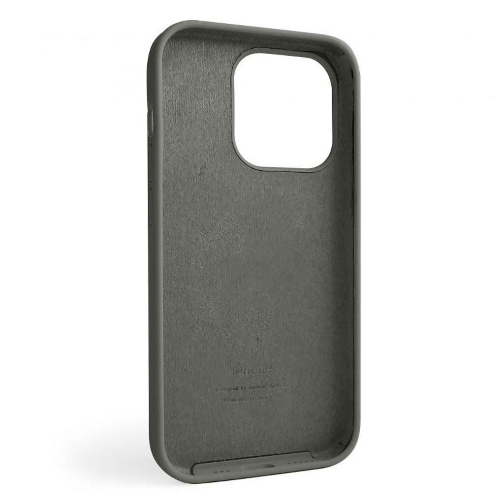 Чохол (накладка) Apple iPhone 14 Pro, Original Soft Case, Titanium Grey, Сірий - № 2 Чохол (накладка) Apple iPhone 14 Pro, Original Soft Case, Titanium Grey, Сірий - № 2
