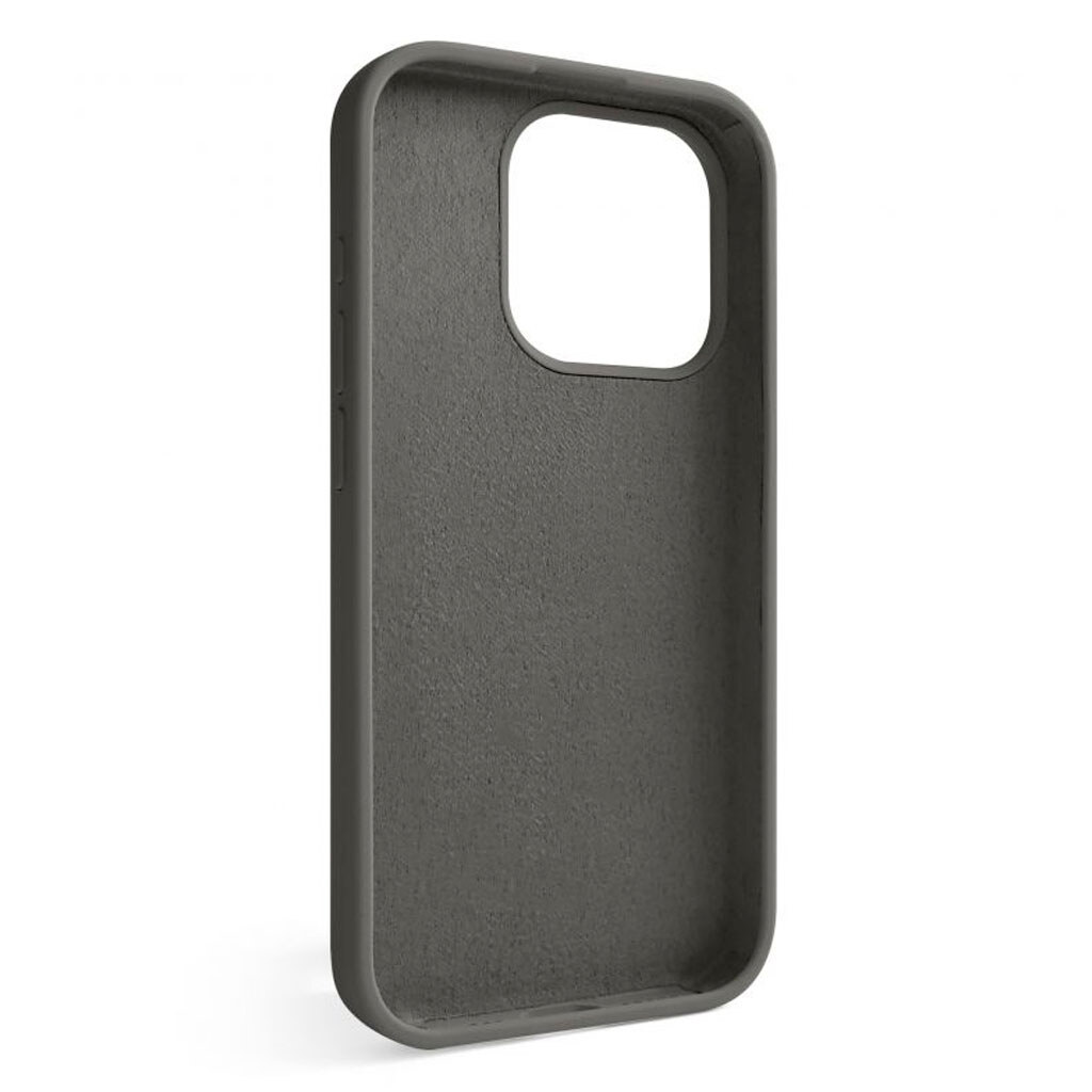 Чохол (накладка) Apple iPhone 15 Pro, Original Soft Case, Titanium Grey, Сірий - № 2 Чохол (накладка) Apple iPhone 15 Pro, Original Soft Case, Titanium Grey, Сірий - № 2