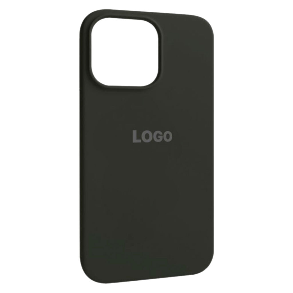 Чехол (накладка) Apple iPhone 15 Pro Max, Original Soft Case, Dark Olive, Оливковый - № 1 Чехол (накладка) Apple iPhone 15 Pro Max, Original Soft Case, Dark Olive, Оливковый - № 1