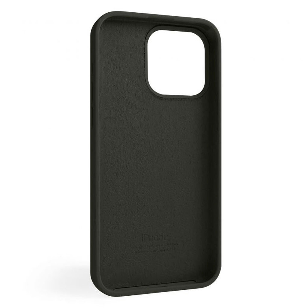 Чехол (накладка) Apple iPhone 15 Pro Max, Original Soft Case, Dark Olive, Оливковый - № 2 Чехол (накладка) Apple iPhone 15 Pro Max, Original Soft Case, Dark Olive, Оливковый - № 2