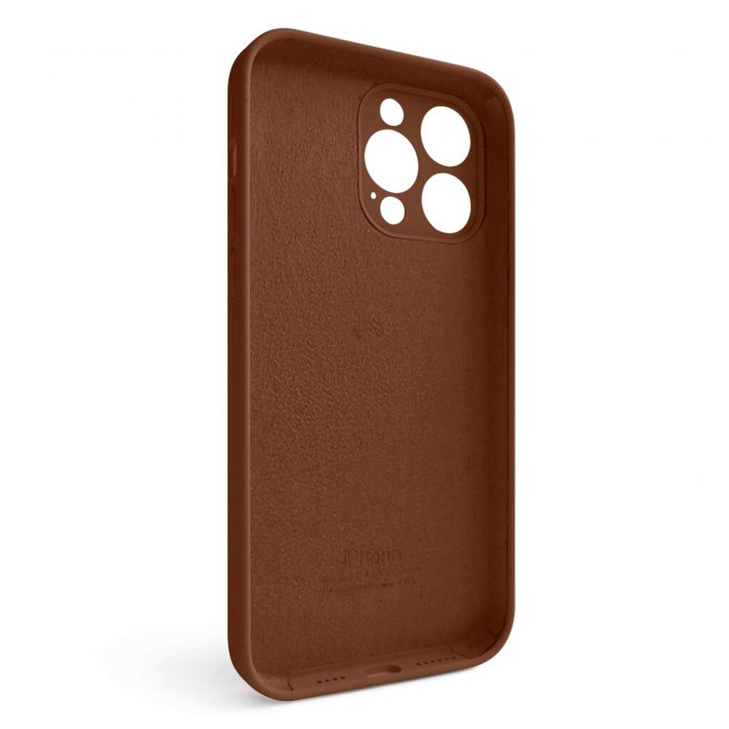 Чехол (накладка) Apple iPhone 15 Pro Max, Original Soft Case, Dark Brown, Коричневый - № 2 Чехол (накладка) Apple iPhone 15 Pro Max, Original Soft Case, Dark Brown, Коричневый - № 2