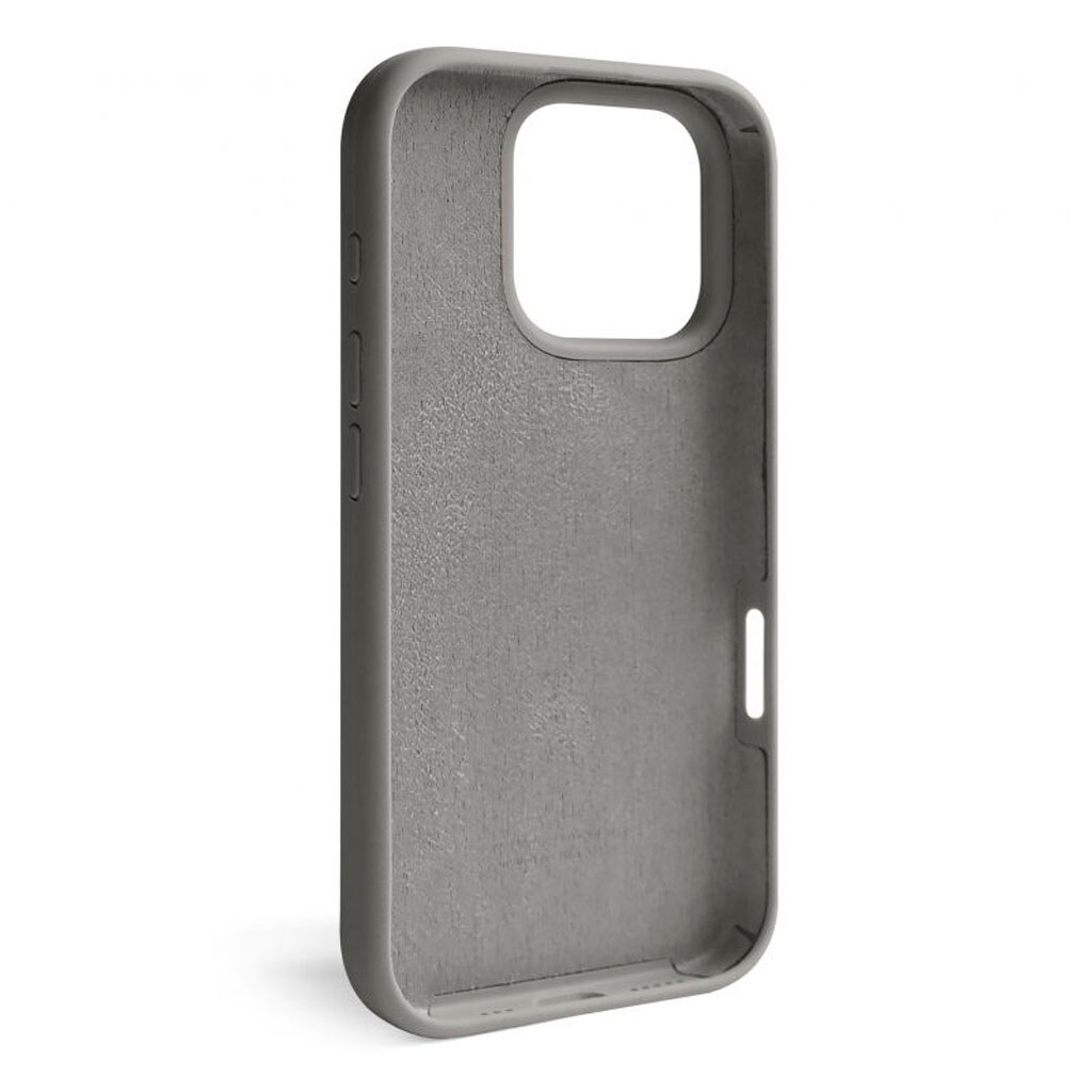 Чохол (накладка) Apple iPhone 16 Pro, Original Soft Case, Titanium Grey, Сірий - № 2 Чохол (накладка) Apple iPhone 16 Pro, Original Soft Case, Titanium Grey, Сірий - № 2