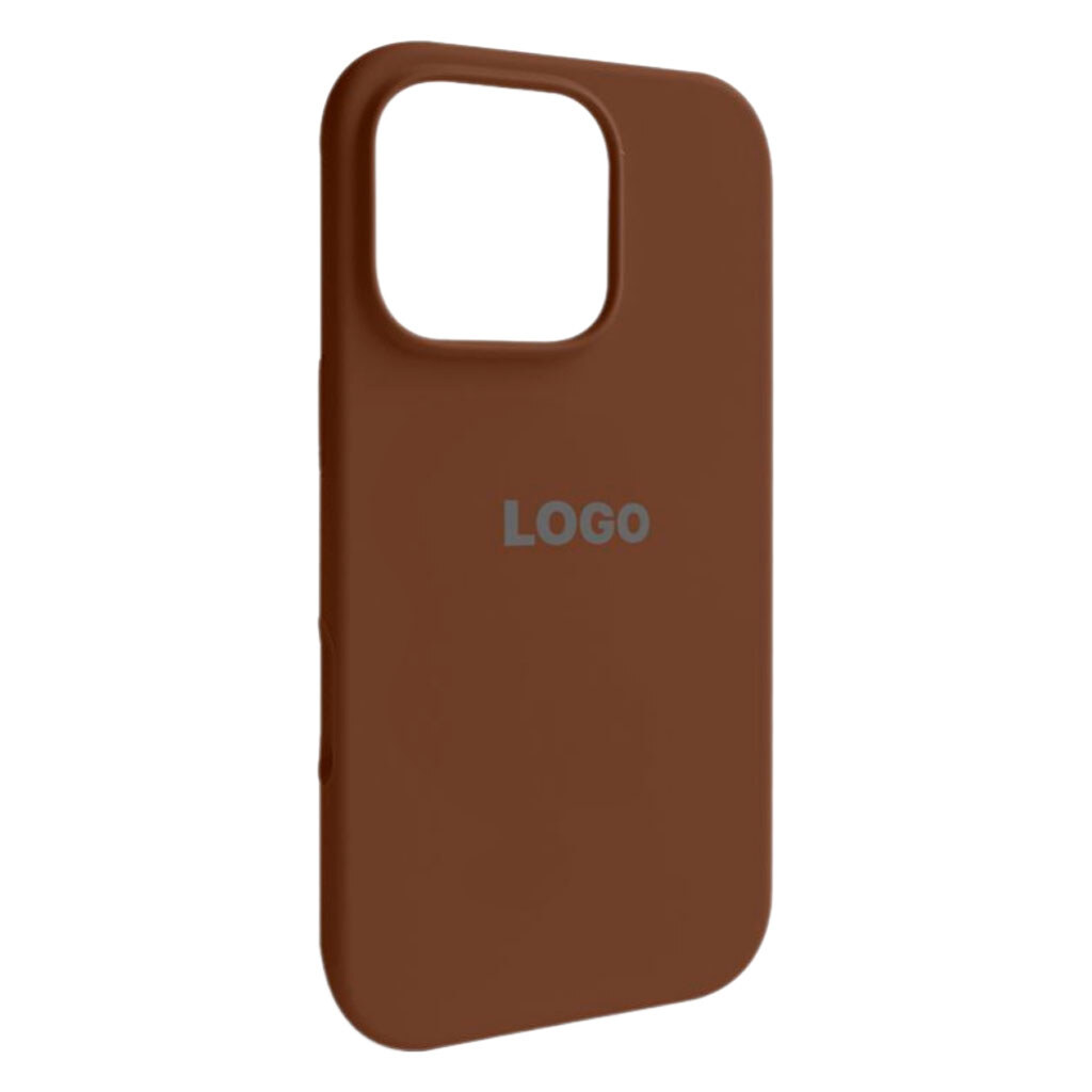 Чехол (накладка) Apple iPhone 16 Pro, Original Soft Case, Dark Brown, Коричневый - № 1 Чехол (накладка) Apple iPhone 16 Pro, Original Soft Case, Dark Brown, Коричневый - № 1