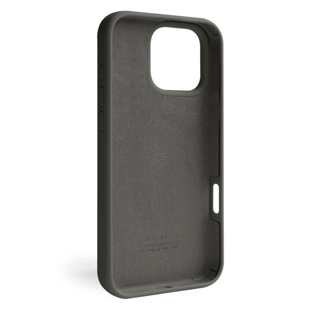 Чохол (накладка) Apple iPhone 16 Pro Max, Original Soft Case, Titanium Grey, Сірий - № 2 Чохол (накладка) Apple iPhone 16 Pro Max, Original Soft Case, Titanium Grey, Сірий - № 2