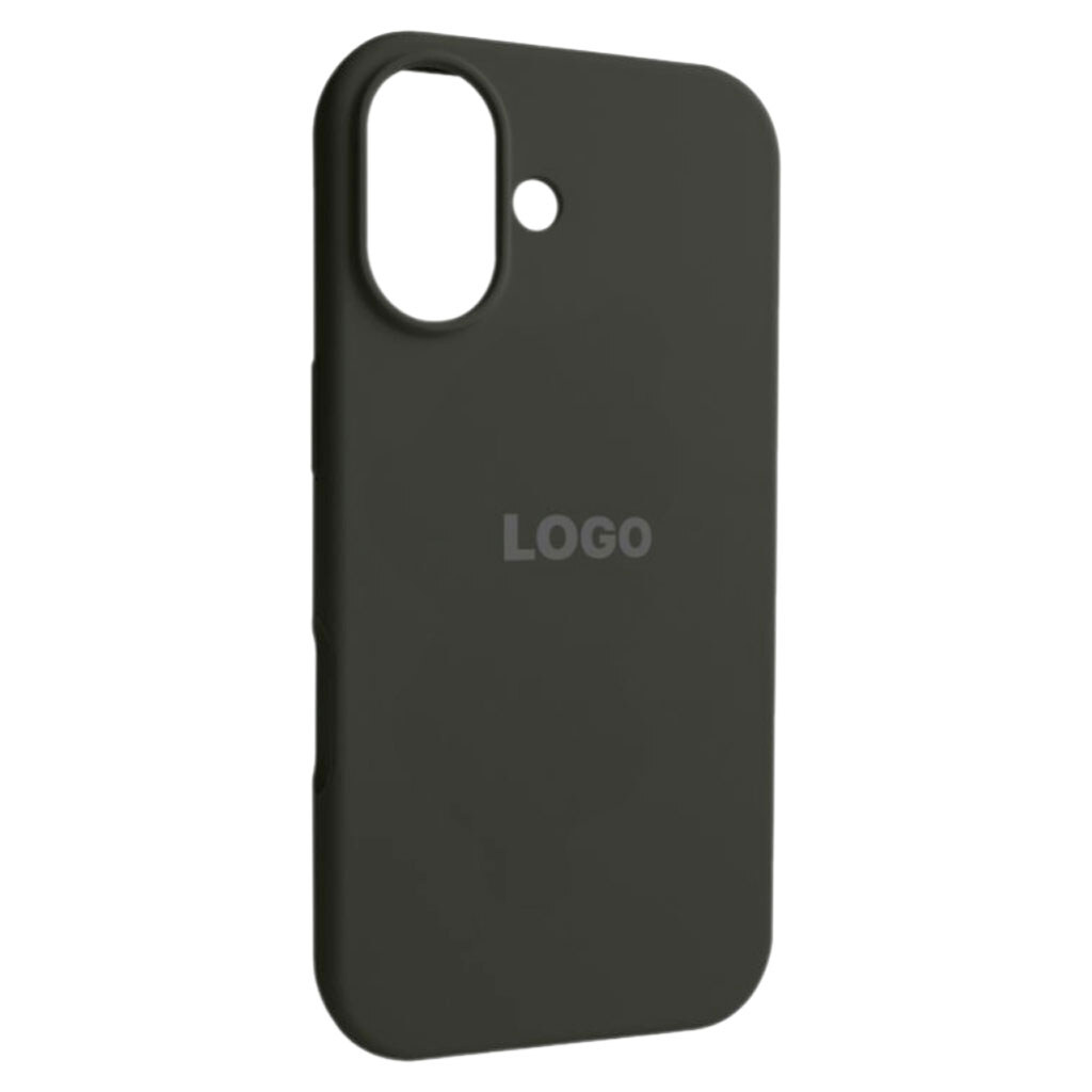 Чохол (накладка) Apple iPhone 17, Original Soft Case, Оливковий - № 1 Чохол (накладка) Apple iPhone 17, Original Soft Case, Оливковий - № 1