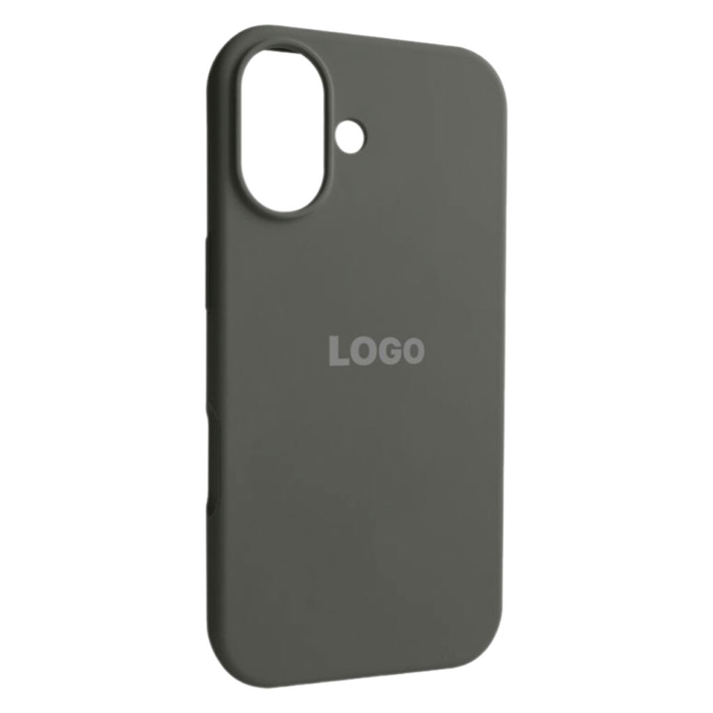 Чохол (накладка) Apple iPhone 17, Original Soft Case, Titanium Grey, Сірий - № 1 Чохол (накладка) Apple iPhone 17, Original Soft Case, Titanium Grey, Сірий - № 1