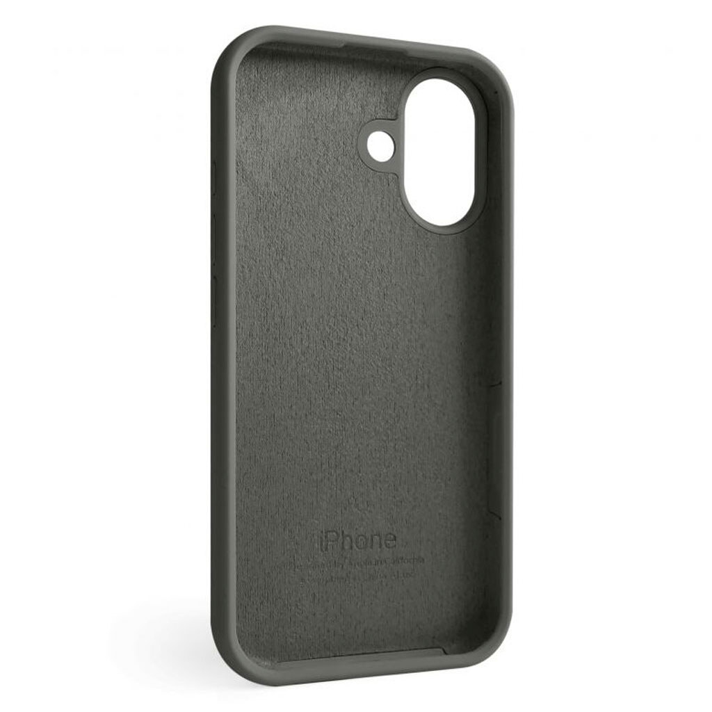 Чохол (накладка) Apple iPhone 17, Original Soft Case, Titanium Grey, Сірий - № 2 Чохол (накладка) Apple iPhone 17, Original Soft Case, Titanium Grey, Сірий - № 2